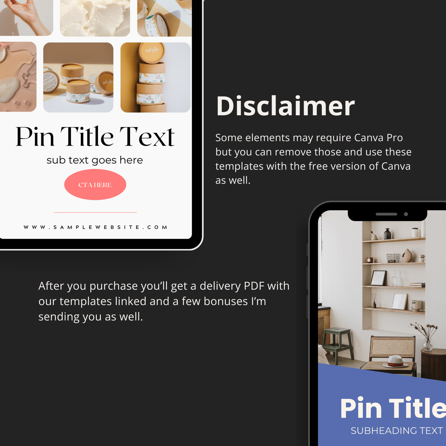 Pinterest Profile Starter Kit