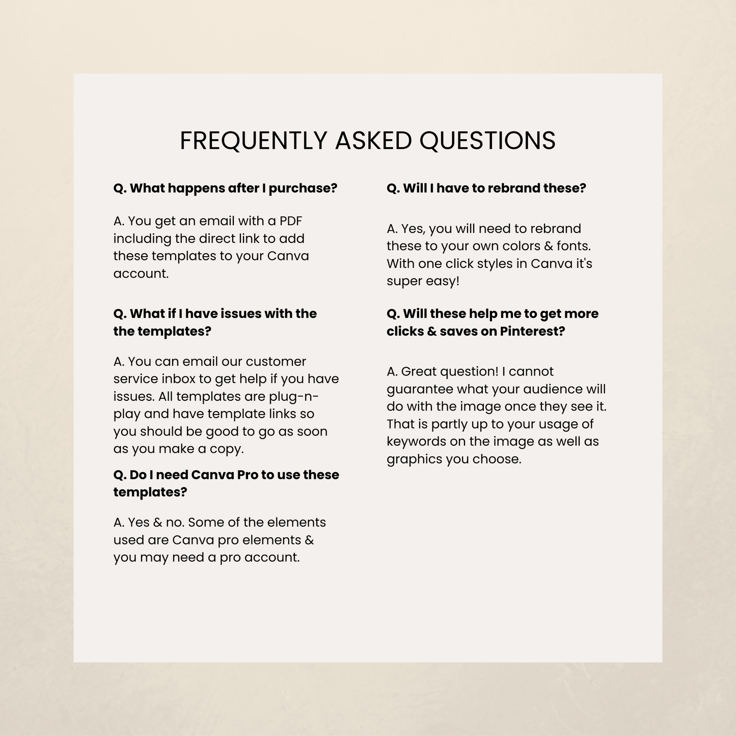 Pinterest Profile Starter Kit