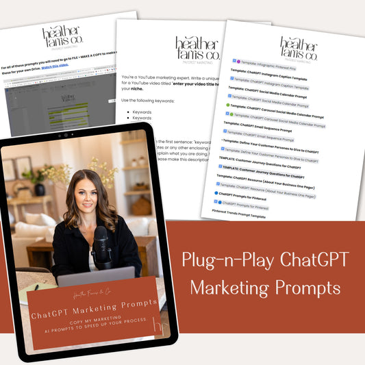 ChatGPT Marketing Prompt Swipe File