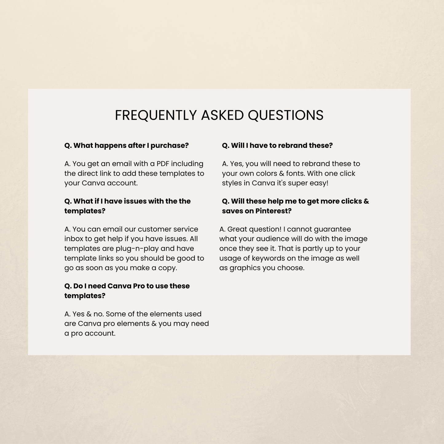 Content Creator Pinterest Pin Templates for Canva
