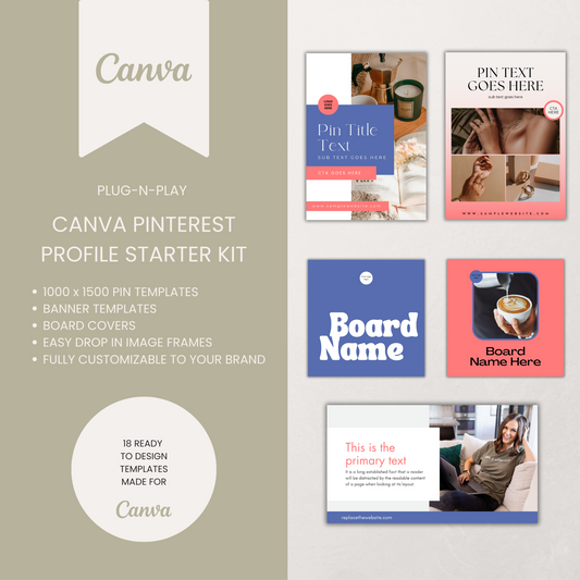 Pinterest Profile Starter Kit