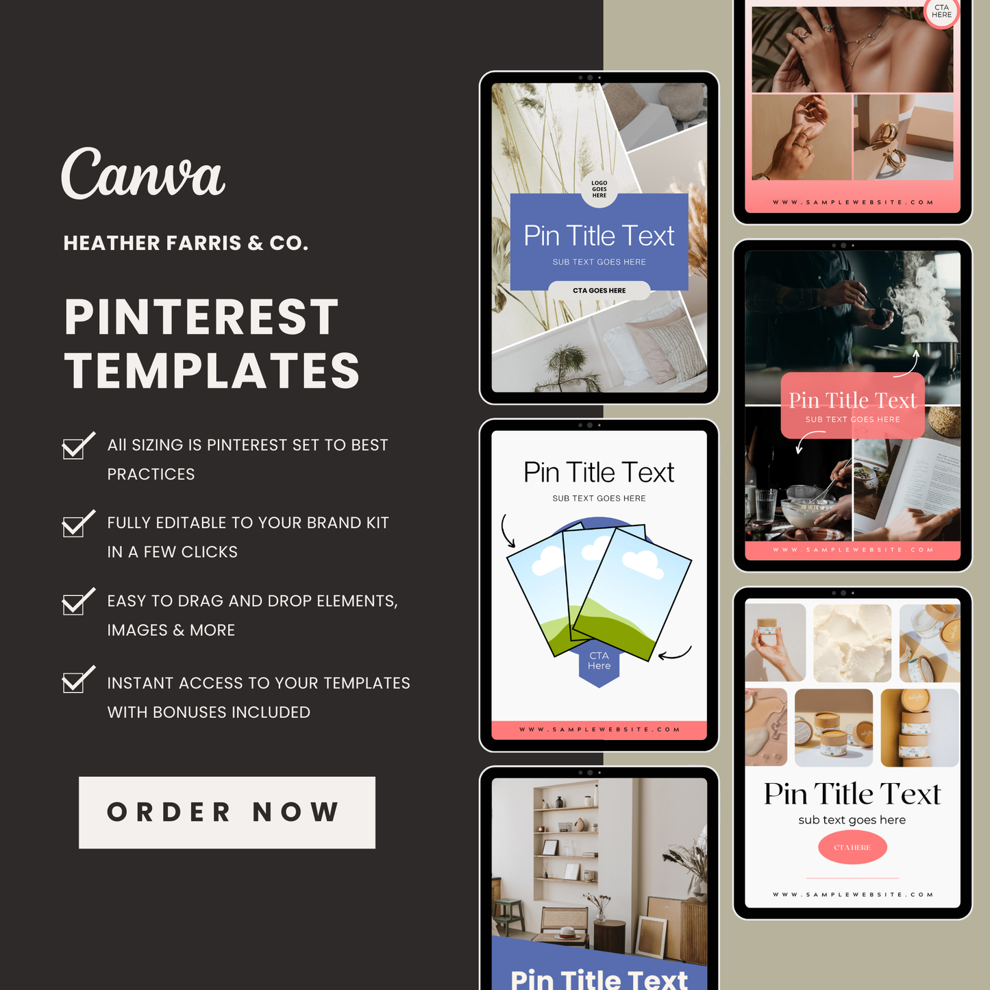 Pinterest Profile Starter Kit