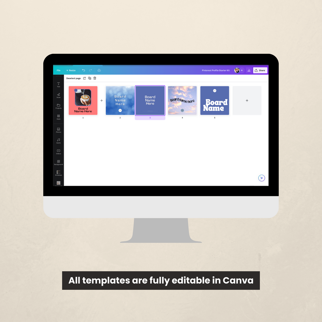 Pinterest Profile Starter Kit heatherfarrisco