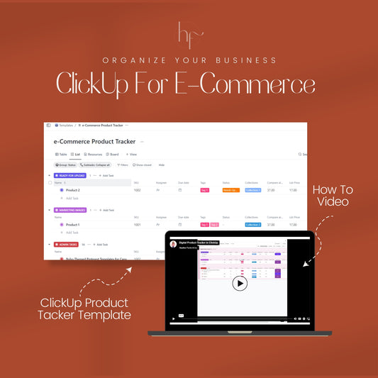 ClickUp E-Commerce Template